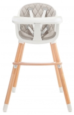 Дитячий стільчик для годування Kinderkraft Sienna Gray